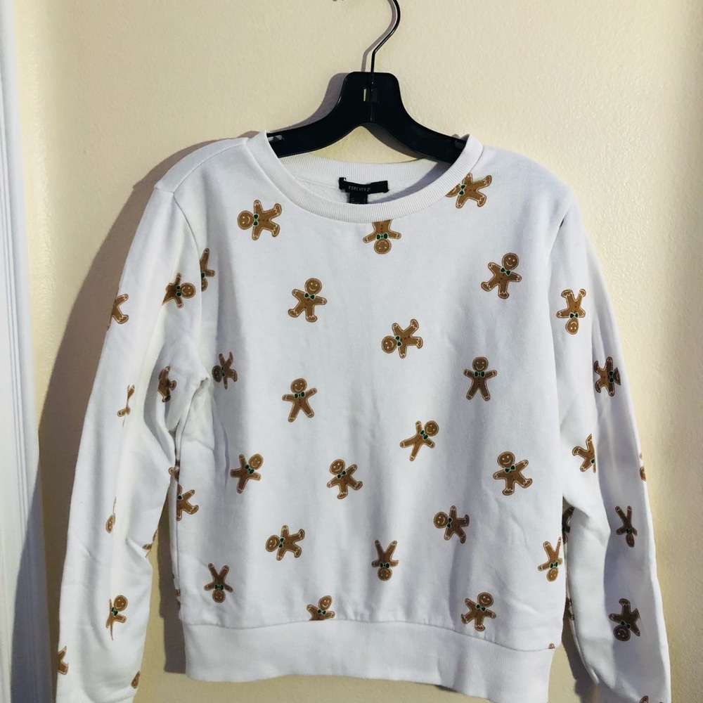 Forever 21 gingerbread man sweater